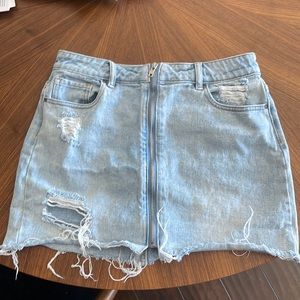 Pacsun Denim Skirt (27” Waist)